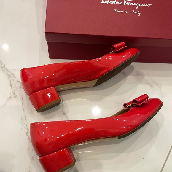 Salvatore ferragmo Vara pump shoes size 36 - Picture 5 of 5